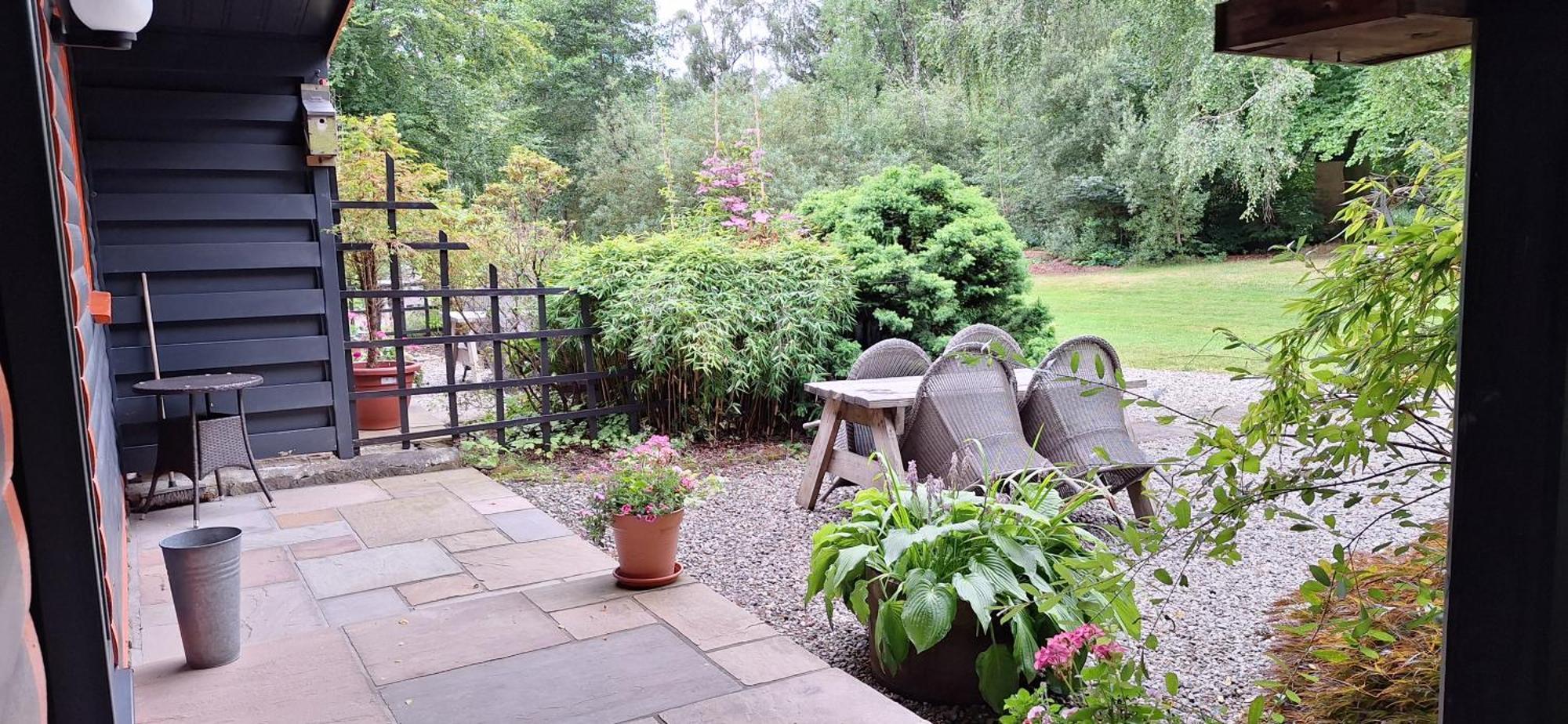 Lochend Chalets Port Of Menteith Exteriör bild