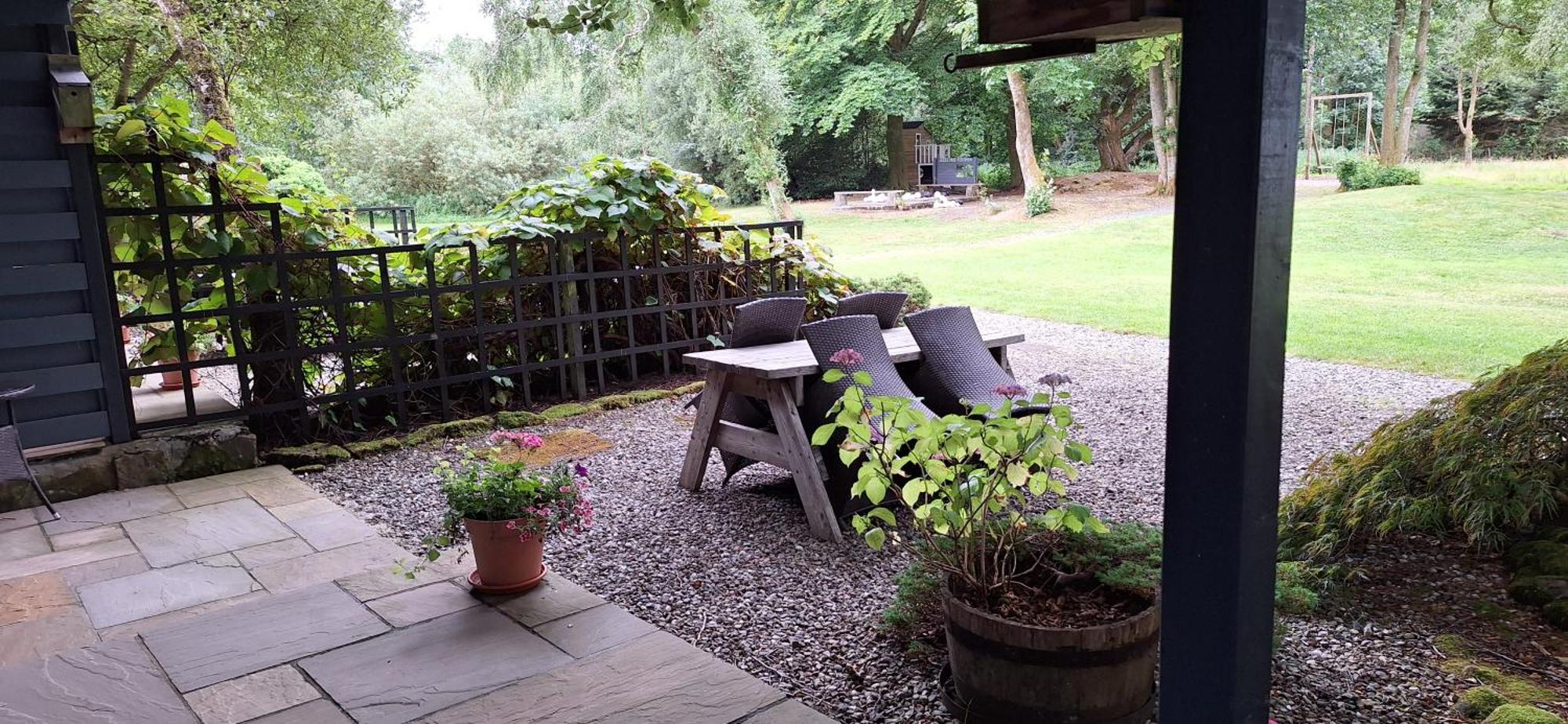 Lochend Chalets Port Of Menteith Exteriör bild