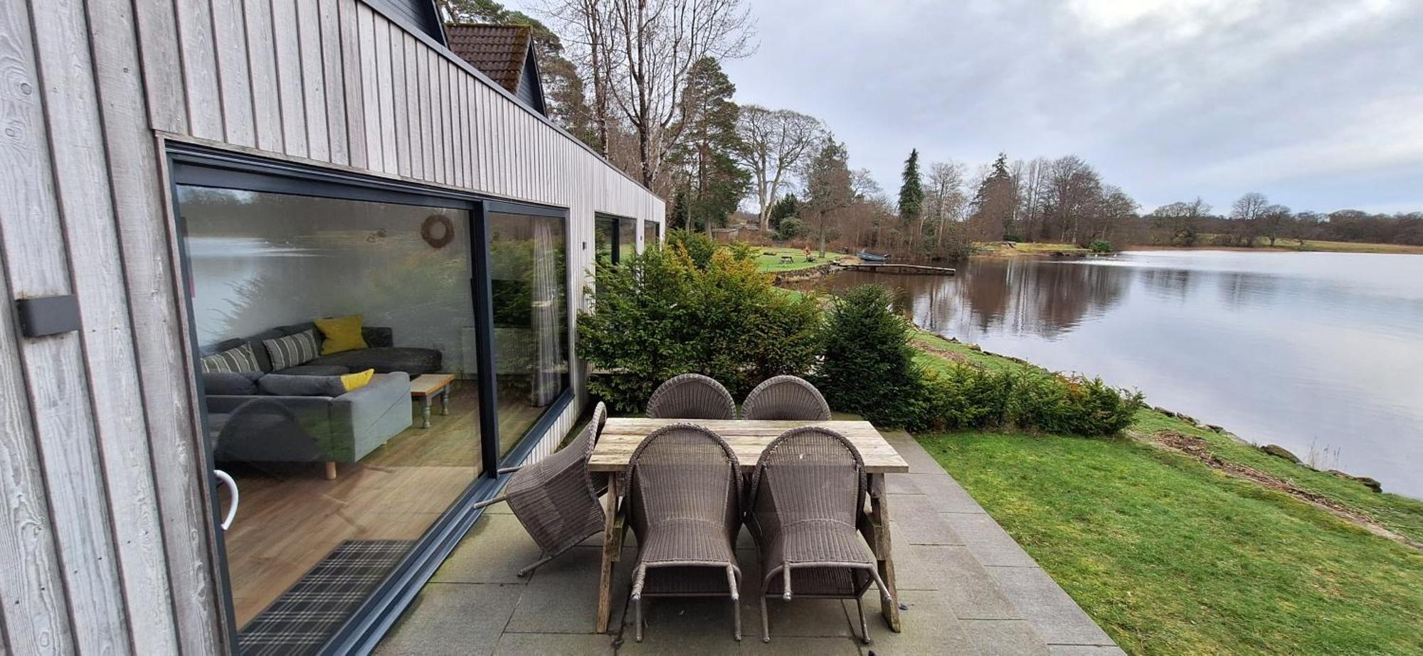 Lochend Chalets Port Of Menteith Exteriör bild